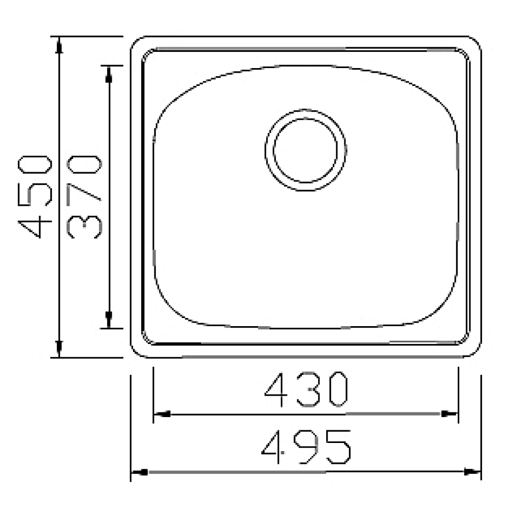 Кухонные мойки Eco Wien SWT-4945.0 SEAMAN  - Вид №1