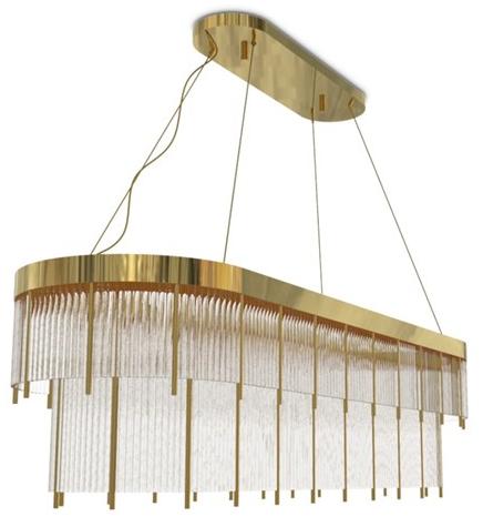 LUXXU Регулируемый хрустальный галогенный подвесной светильник Pharo sun-id-1465436 - Вид №1