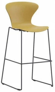 Ersa Табурет-санки пластиковый со спинкой Lagoon