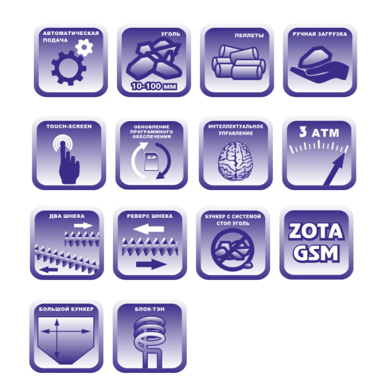 Угольный котел Zota Стаханов 15 СТАХАНОВ15 - Вид №1