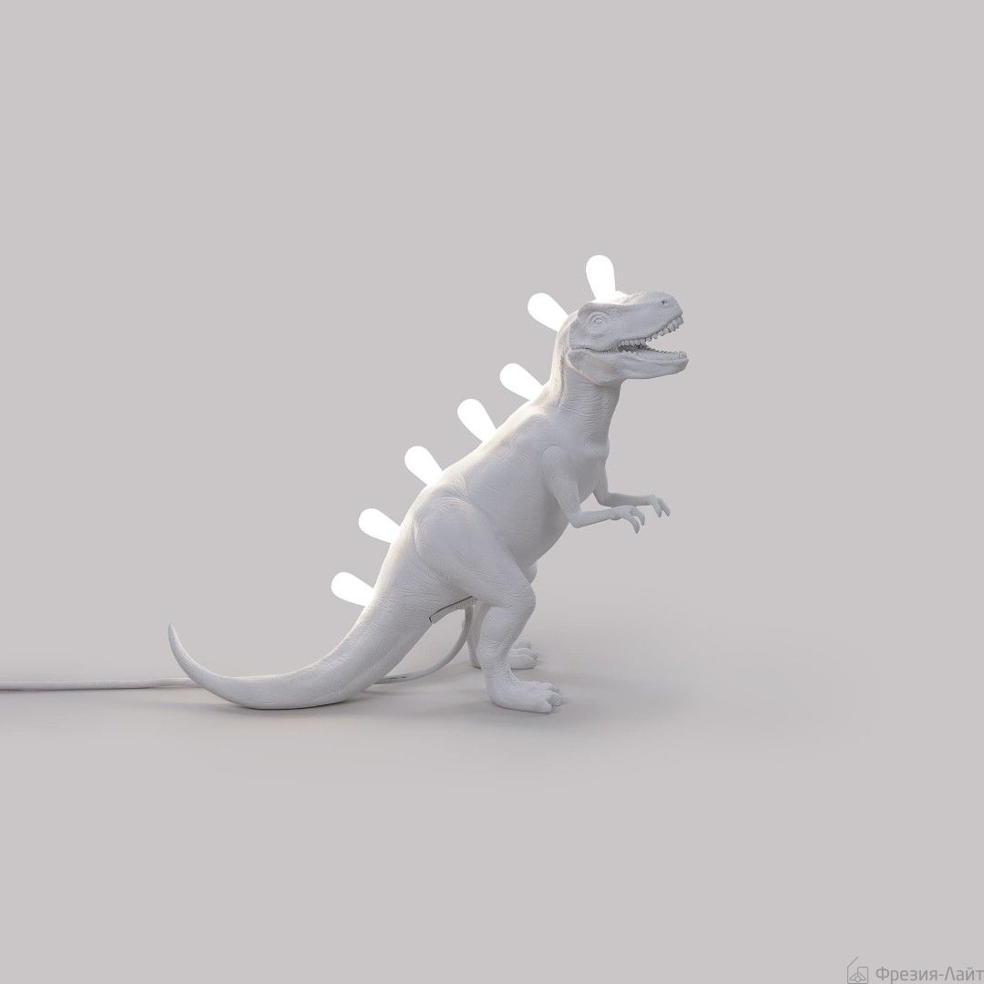 Seletti 14783 DINOSAUR T-Rex лампа настольная динозавр Jurassic lamp 116767