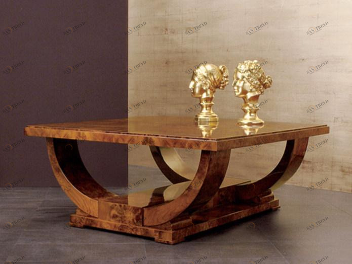 Rozzoni Низкий квадратный журнальный столик для гостиной Classic sun-id-1349882