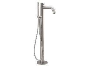 Смеситель для ванны из нержавеющей стали с ручным душем