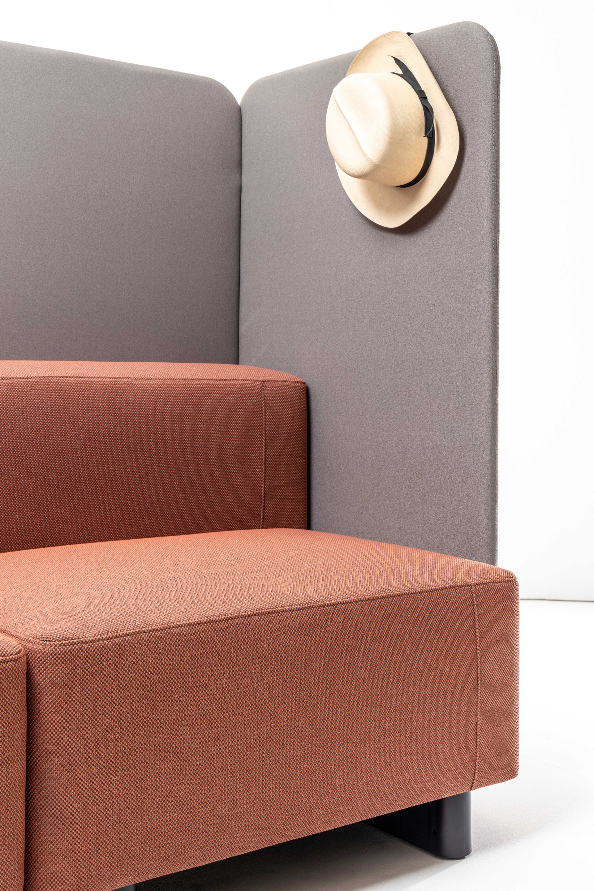 Акустическое кресло из ткани VAGHI Dual ARCH-00076018