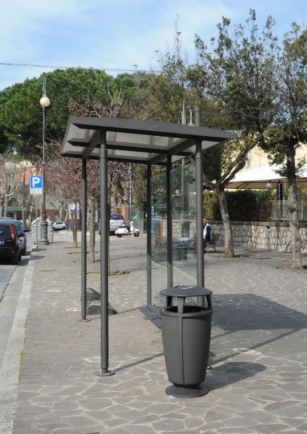 Навес из оцинкованной стали Neri Carya ARCH-00143610 - Вид №1