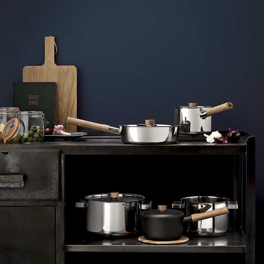 281260 Кастрюля с крышкой nordic kitchen 6 л нержавеющая сталь Eva Solo  - Вид №1