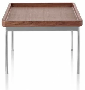 Herman Miller Квадратный журнальный столик с подносом Tuxedo