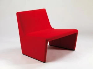 Verzelloni Кресло со съемным чехлом из ткани Patty