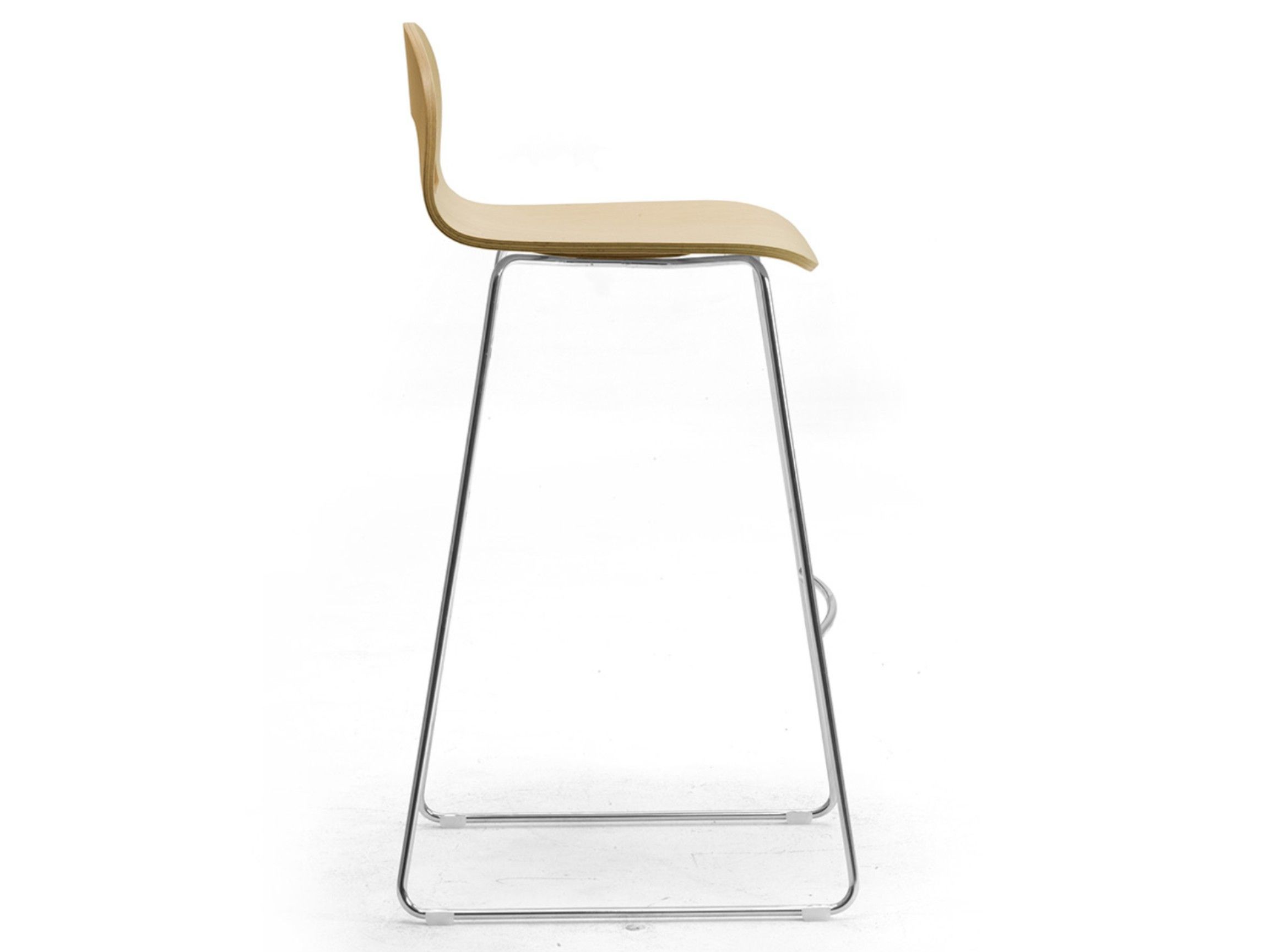 Высокий табурет из многослойной стали и саней Leyform Samba ARCH-00037836 - Вид №2