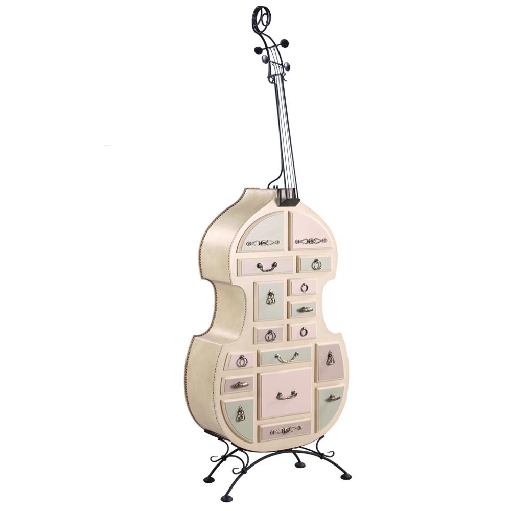 11494 Подставка Контрабас-Комод Акварель BOGACHO 4627138205945