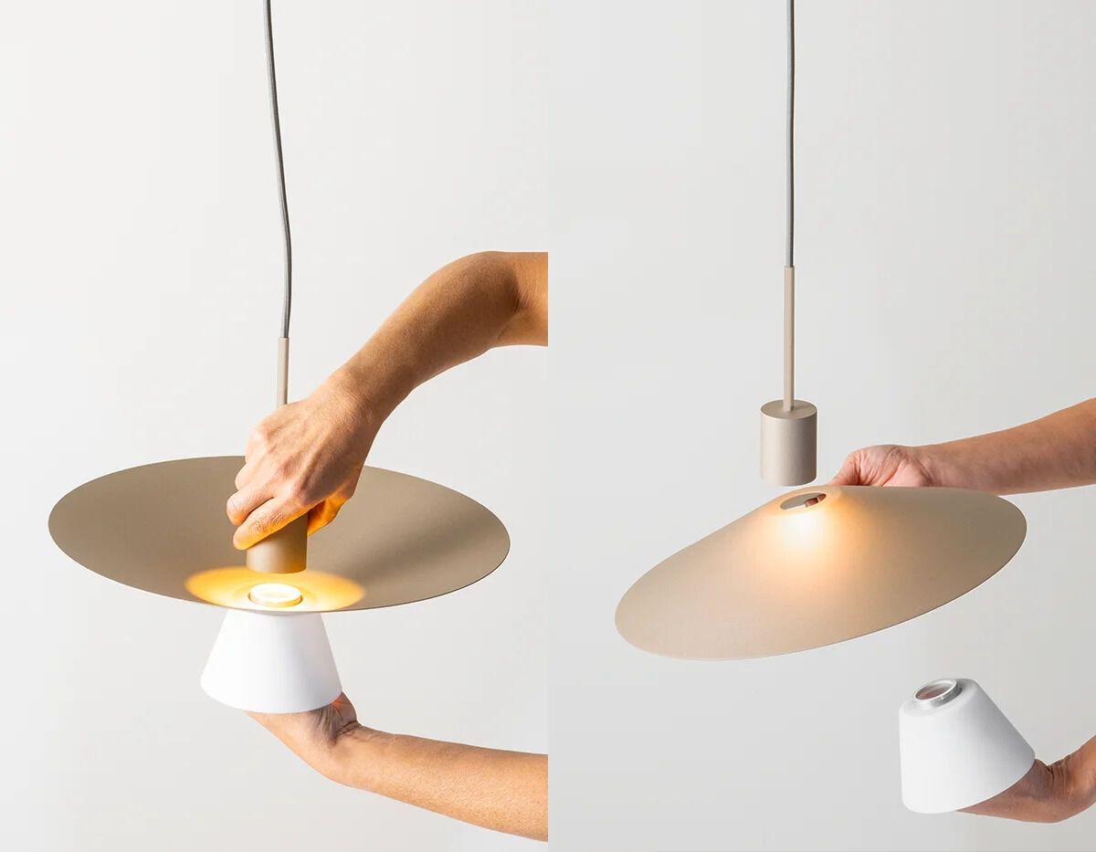 Металлический светодиодный подвесной светильник Estiluz Belt ARCH-00105269 - Вид №5