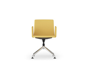 Тканевый стул с подлокотниками