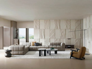 Кожаный диван