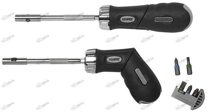MAURER PLUS Отвертка с храповым механизмом sun-id-1356792