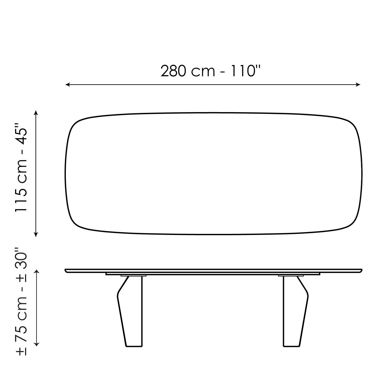 Бочковый стол BONALDO Flame ARCH-00131048 - Вид №5