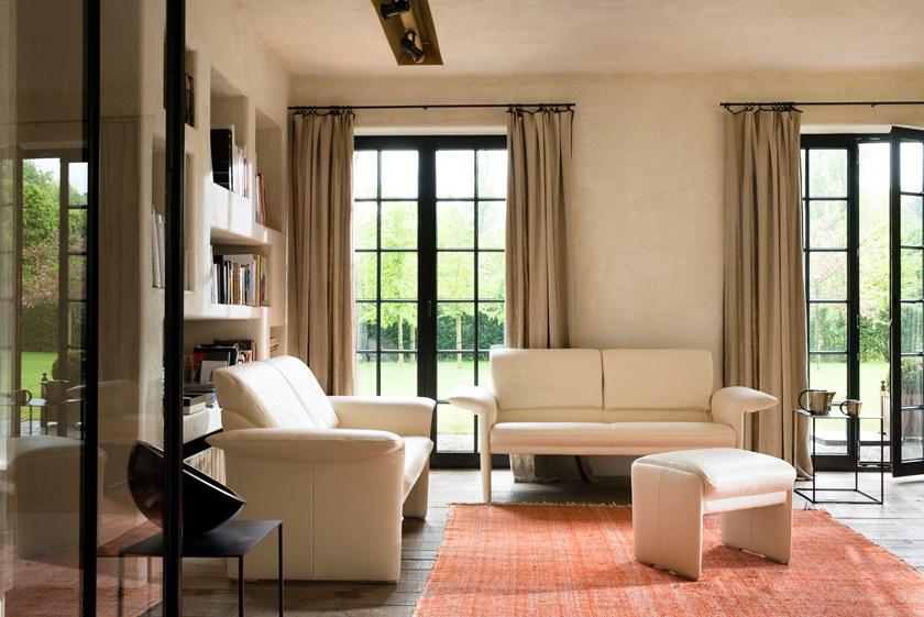 JORI 2-х местный кожаный диван с подголовником Indy sun-id-1504097 - Вид №1