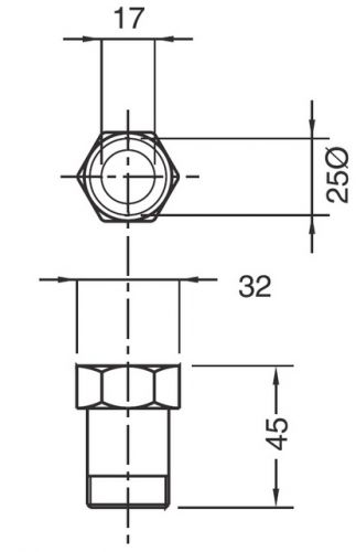 Удлинители MIGLIORE Ricambi ML.RIC-20.249.DO, золото  - Вид №2