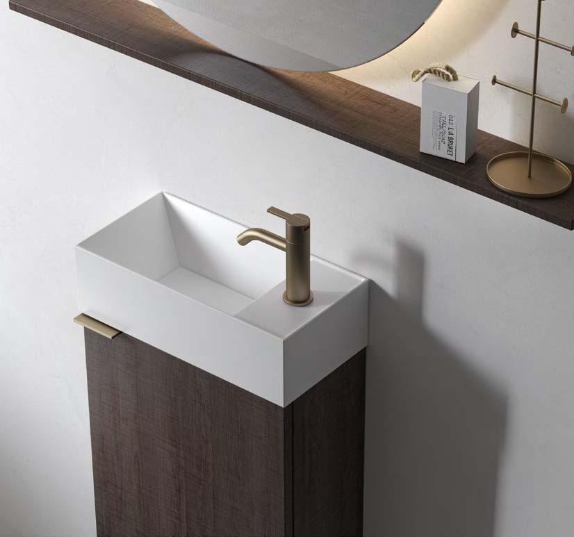 Накладная раковина на столешницу  овальная Inbani Facett sun-id-1387547 - Вид №1