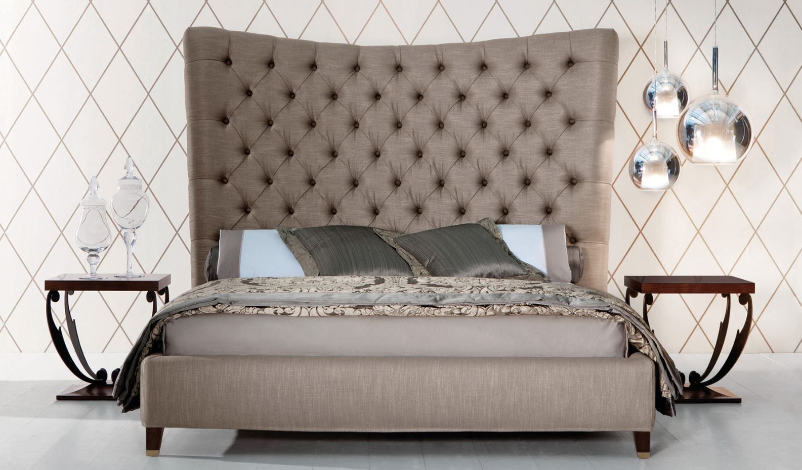 Высокий квадратный деревянный журнальный столик OPERA CONTEMPORARY VANJA ARCH-00016821 - Вид №1