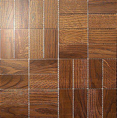 Мозаика и 3D панели из дерева Da Vinci Мозаика Comfort Cognac 059 Дуб Селект (Гладкая) 288х288 мм 1301100059 - Вид №1