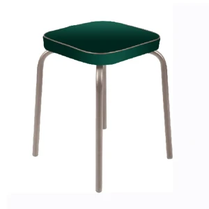 Табурет Haushalt НТ1/G 32x46.5x32 см ножки металл/серый сиденье текстиль цвет серый