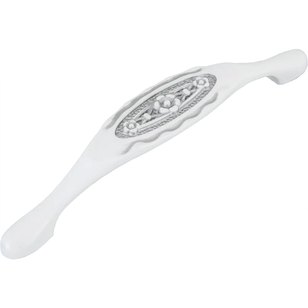 Мебельная ручка-скоба Ледивайт JET203 25x15.4x12.8 см белый STLM-2119781