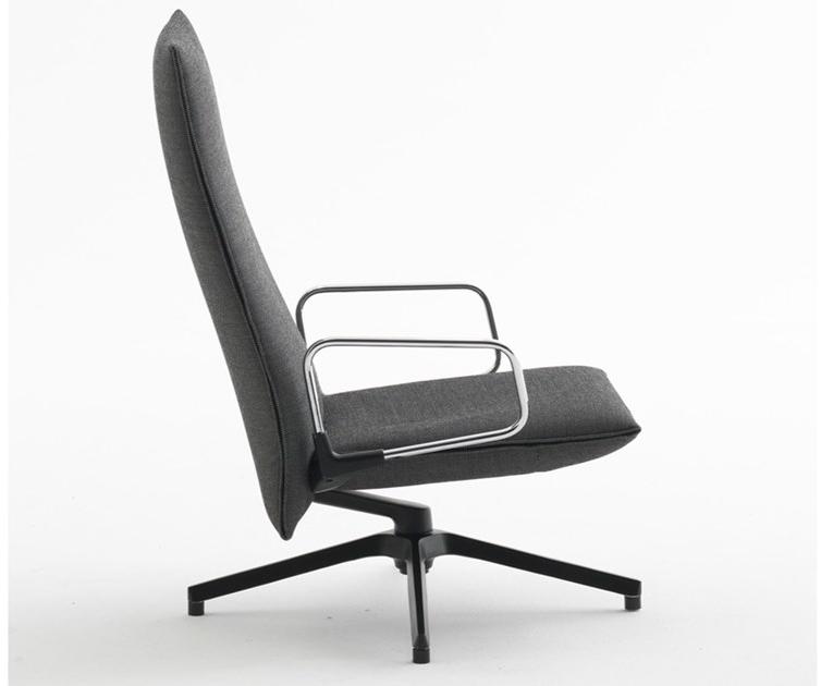 KNOLL Кресло поворотное на 4-х спицах с подлокотниками Pilot sun-id-1394489 - Вид №1