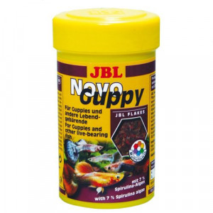 ПР0021590 Корм для рыб NovoGuppy основной корм для гуппи и других живородящих 250мл. JBL