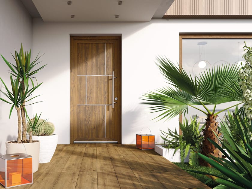 Входная дверь из ПВХ D&V Serramenti ALINE ARCH-00132407