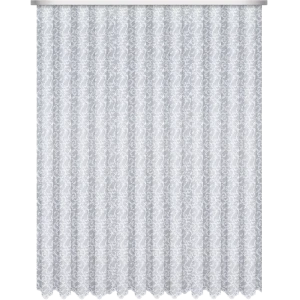 Тюль на ленте «Осень» 250х260 см жаккард цвет белый