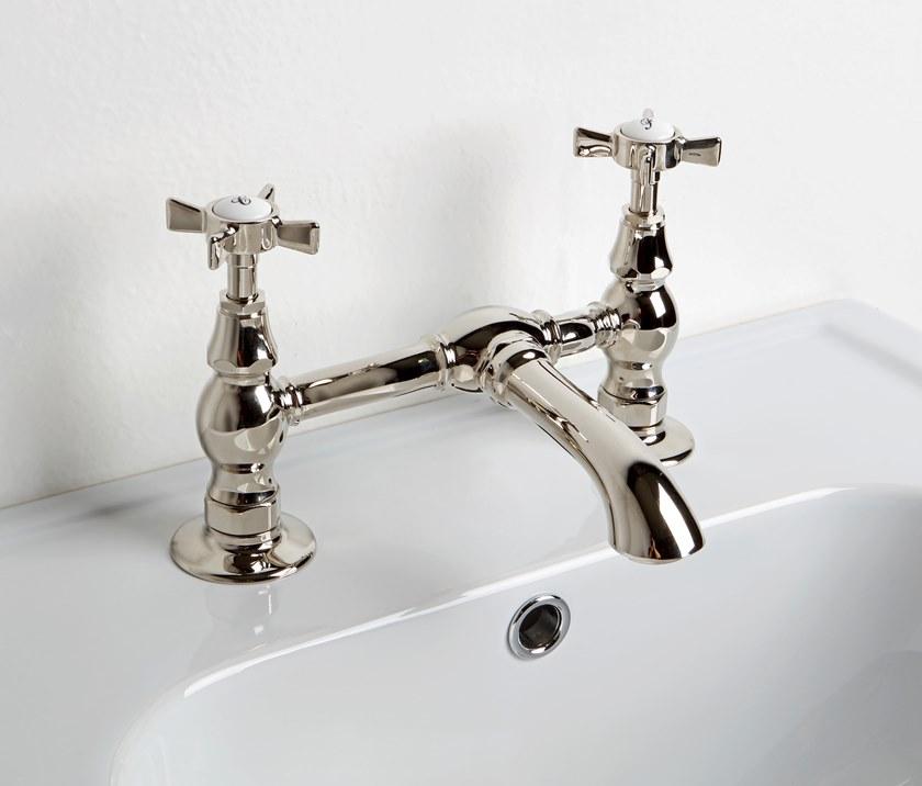 BLEU PROVENCE Смеситель для раковины на 2 отверстия из латуни Rubinetti per lavabo Rl1013 - Вид №1