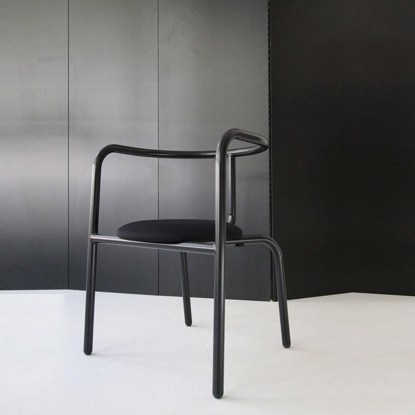 Branca Lisboa Штабелируемый стул из окрашенного металла sun-id-1418194 - Вид №14