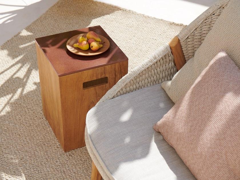 TRIBÙ Садовый столик квадратный Tairu sun-id-1356430 - Вид №4