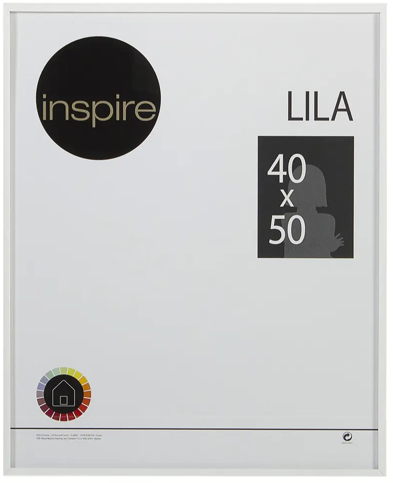 Фоторамка Inspire Lila для памятных моментов 40×50 см 18768851