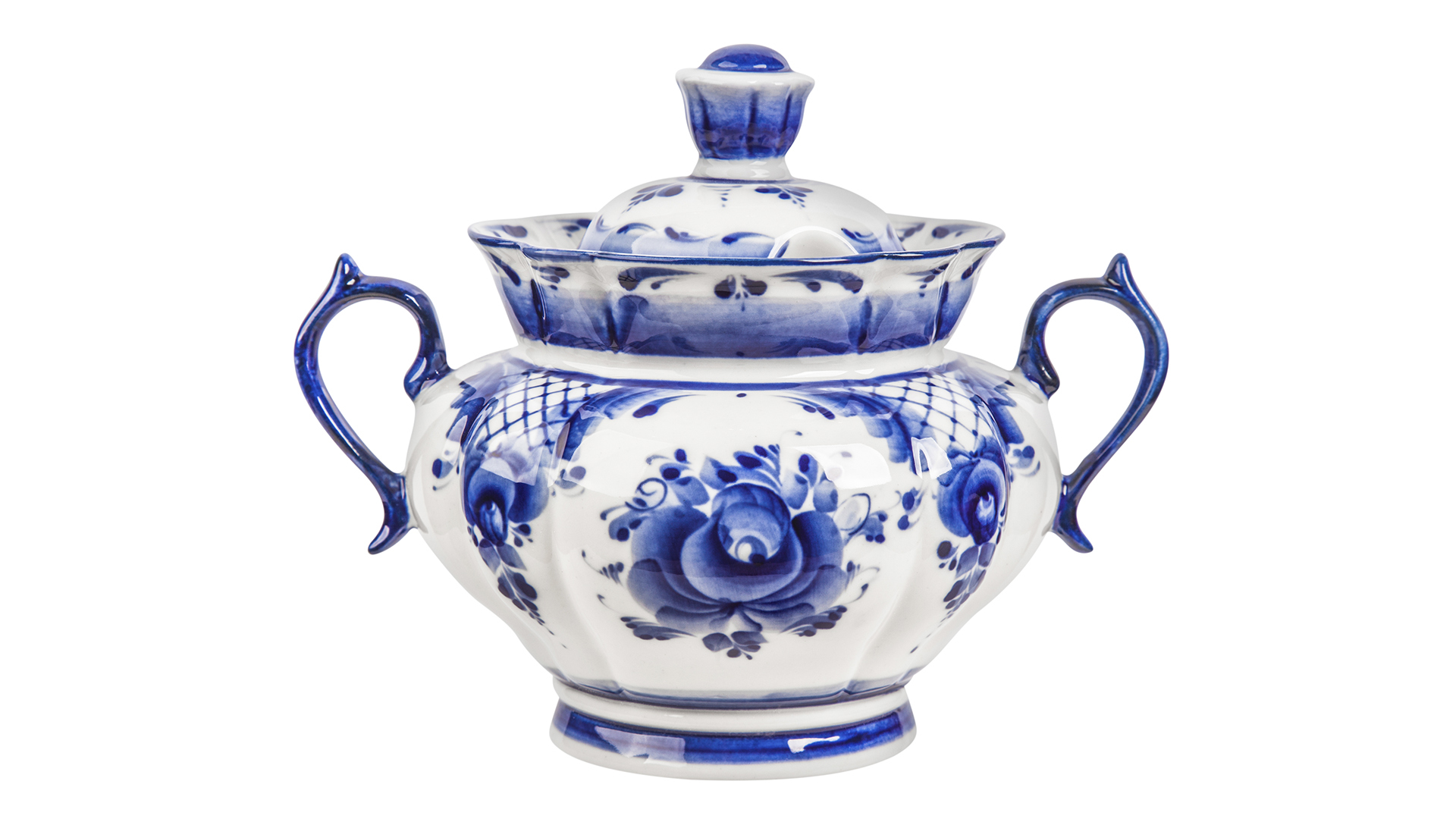 10621808 Чайник заварной Фарфоровый Гжельский фарфоровый завод Россия  - Вид №1