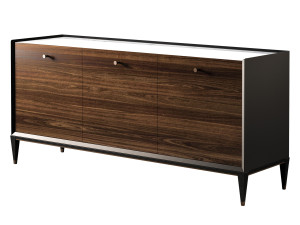 Мебель из мрамора и дерева с ящиками