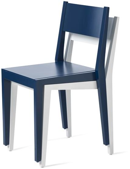 Nola Industrier Стул из лакированного дерева штабелируемый Axel sun-id-1494369 - Вид №1