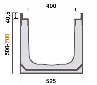 GRIDIRON GRIGLIATI Вибропрессованный бетонный канал R sun-id-1381683 - Вид №1