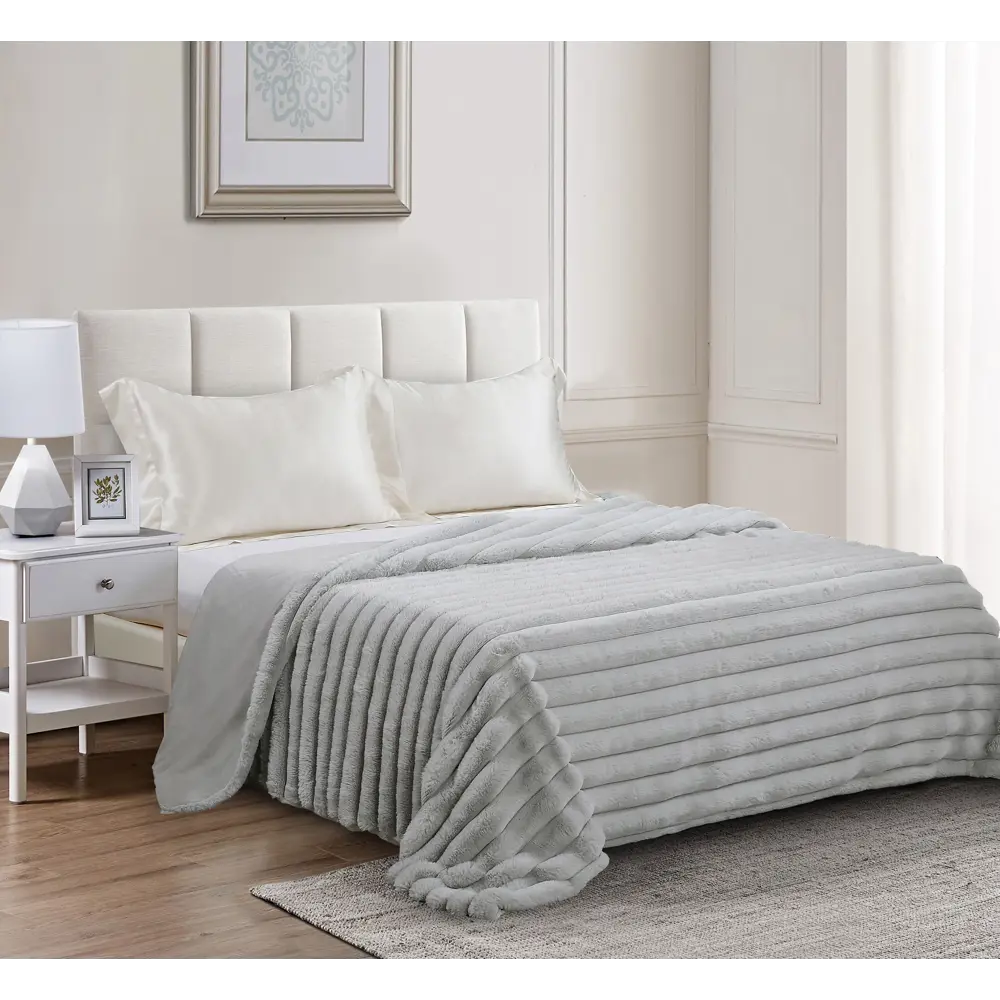 Santreyd Technominimal: ультрамягкий плед из искусственного меха 84720863 STLM-0053987 - Вид №3