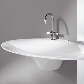 Композиция №5 Pli Collection комплект мебели для ванной комнаты Burgbad 3285 - Вид №1