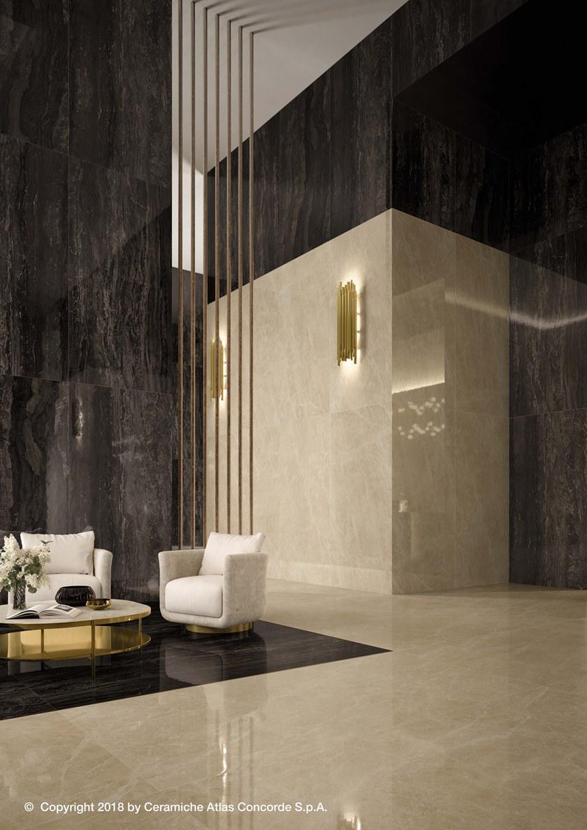 Atlas Concorde Белая плитка для стен с эффектом мрамора Marvel edge sun-id-1389286 - Вид №14