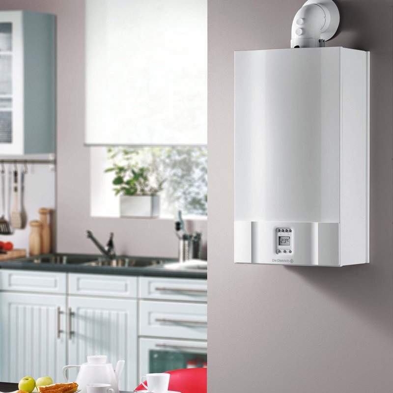 Котел газовый настенный De Dietrich ZENA MS 24 MI двухконтурный открытый 24 кВт CZB46224352 - Вид №2