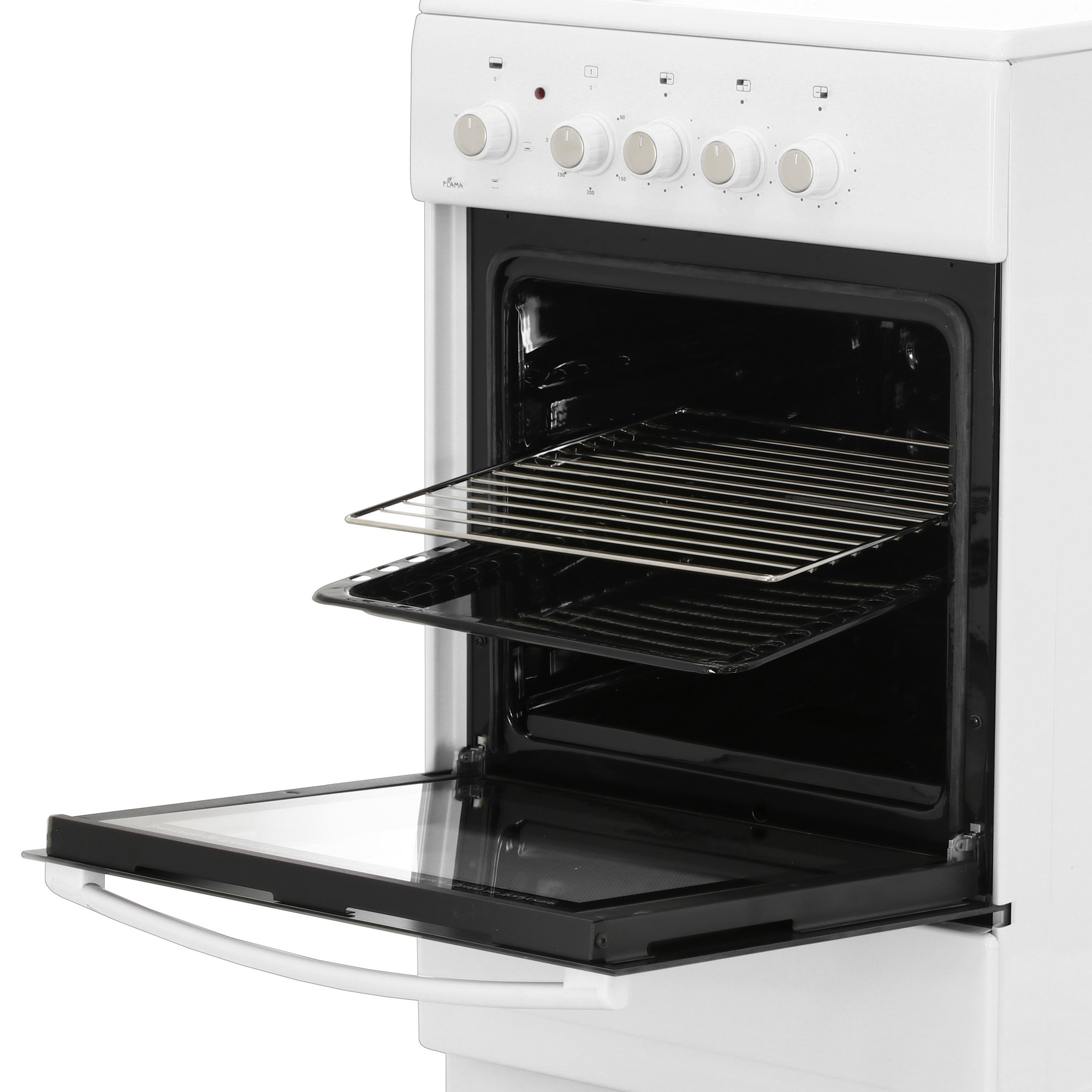 9101113 Электрическая плита FLAMA L BES 2313 белый Flama group STDN-0039183 - Вид №6