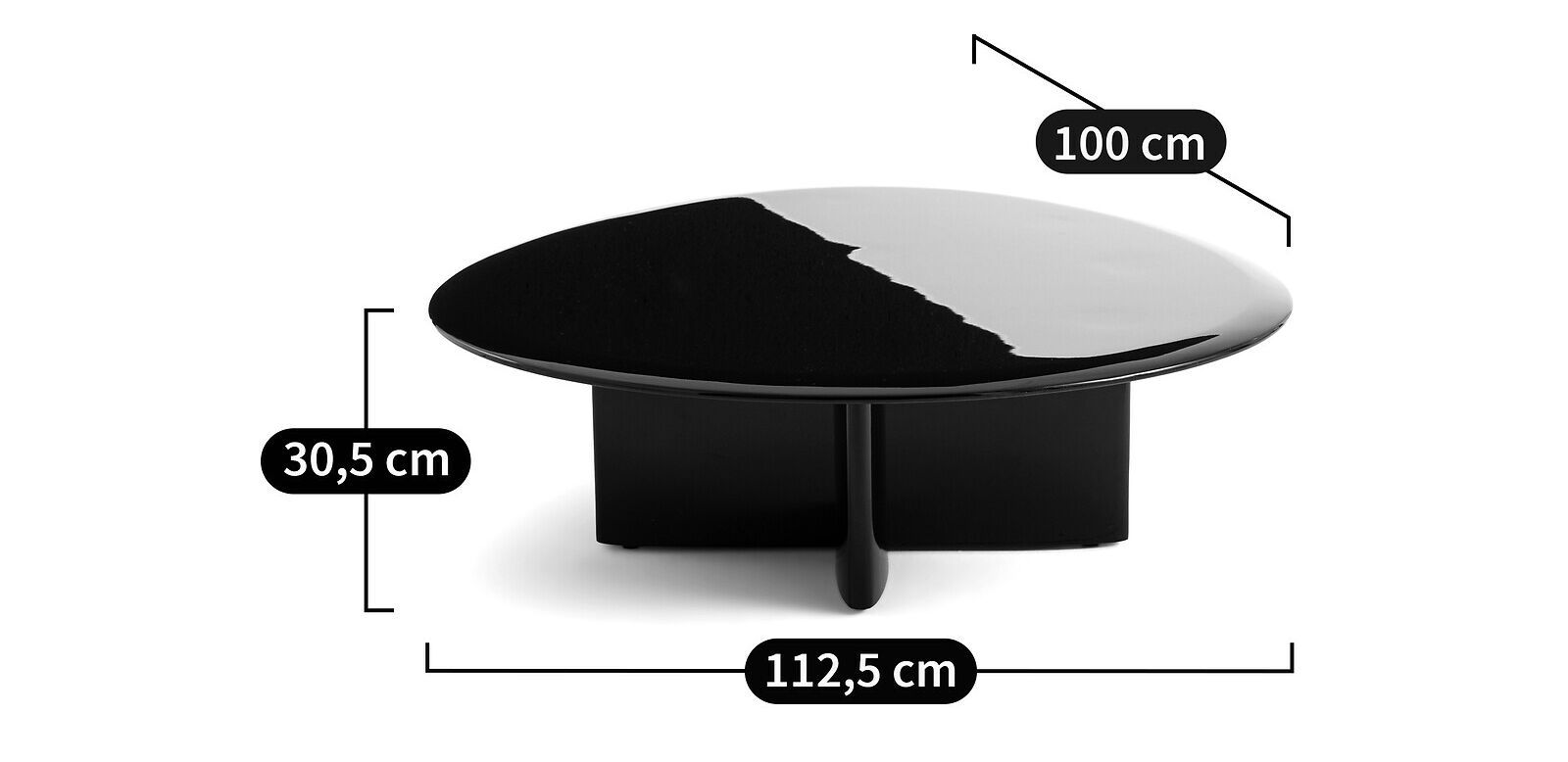 Низкий деревянный журнальный столик AMPM Laki ARCH-00106337 - Вид №6