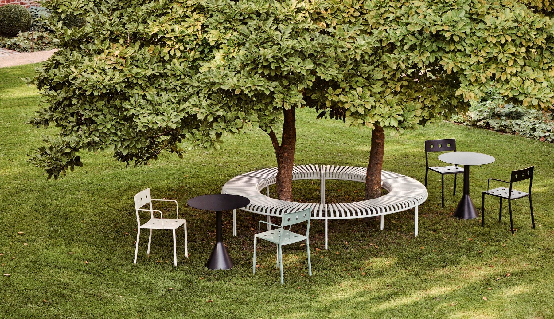 Стальной стул с порошковым покрытием с подлокотниками Hay балкон ARCH-00134702 - Вид №44