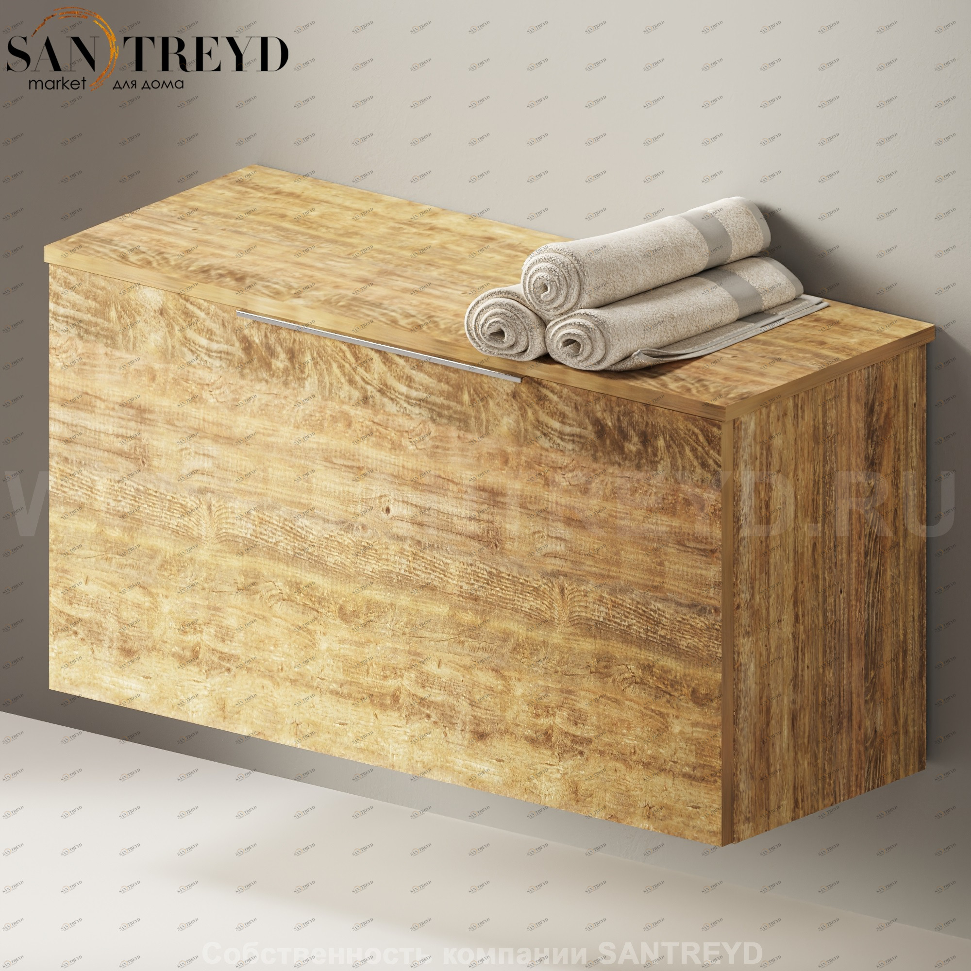 Flaminia BOX Настенная тумба 95 см с 1 ящиком BX430.WW Ceramica Flaminia BX430WW