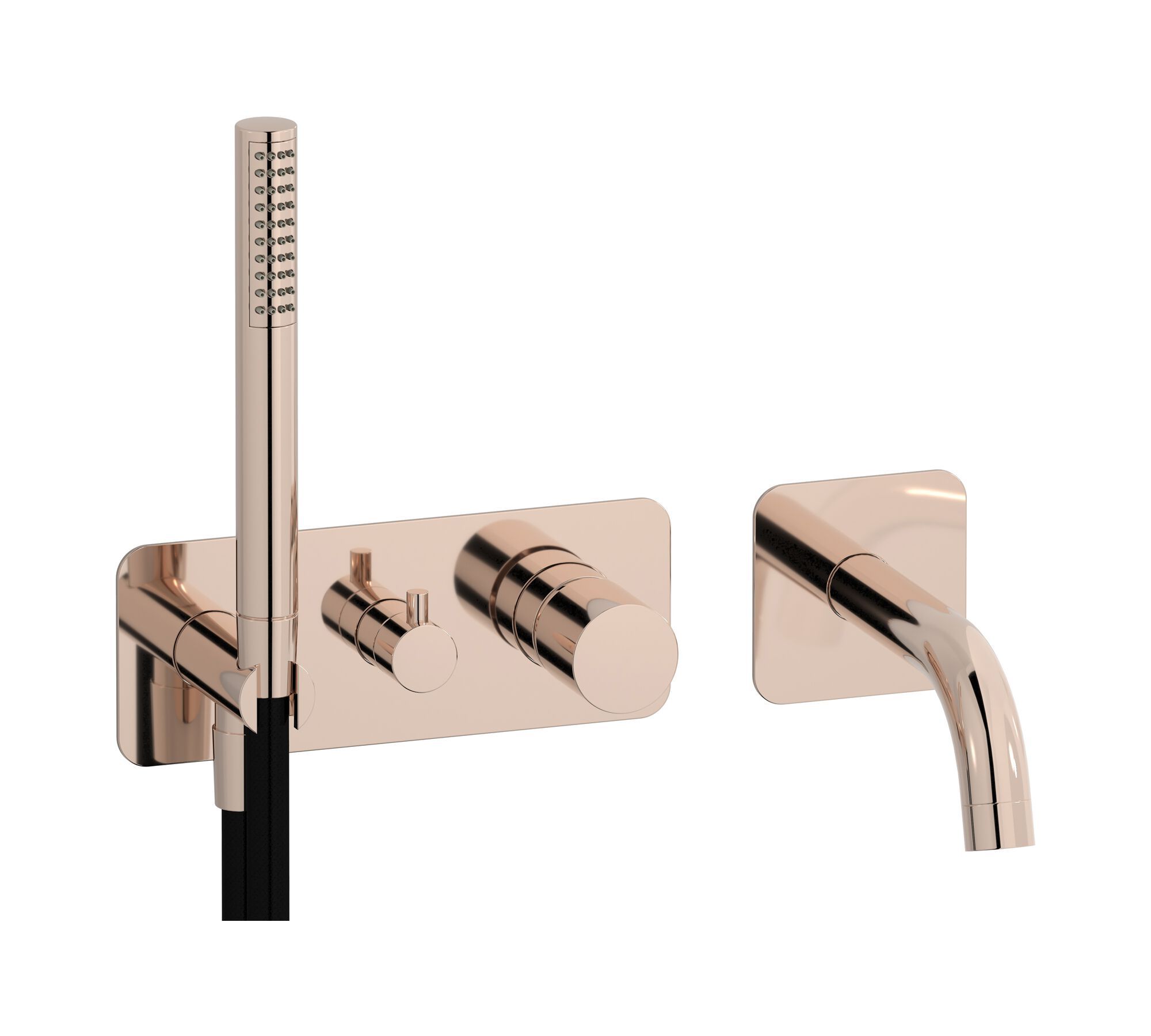 Смеситель для душа с 4 отверстиями и ручным душем IB Brera ARCH-00118002 - Вид №9