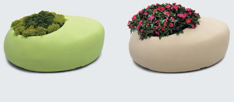 BD Barcelona Design Кашпо для общественных мест / сиденье для улицы из полиэтилена Bdlove sun-id-1457485 - Вид №3