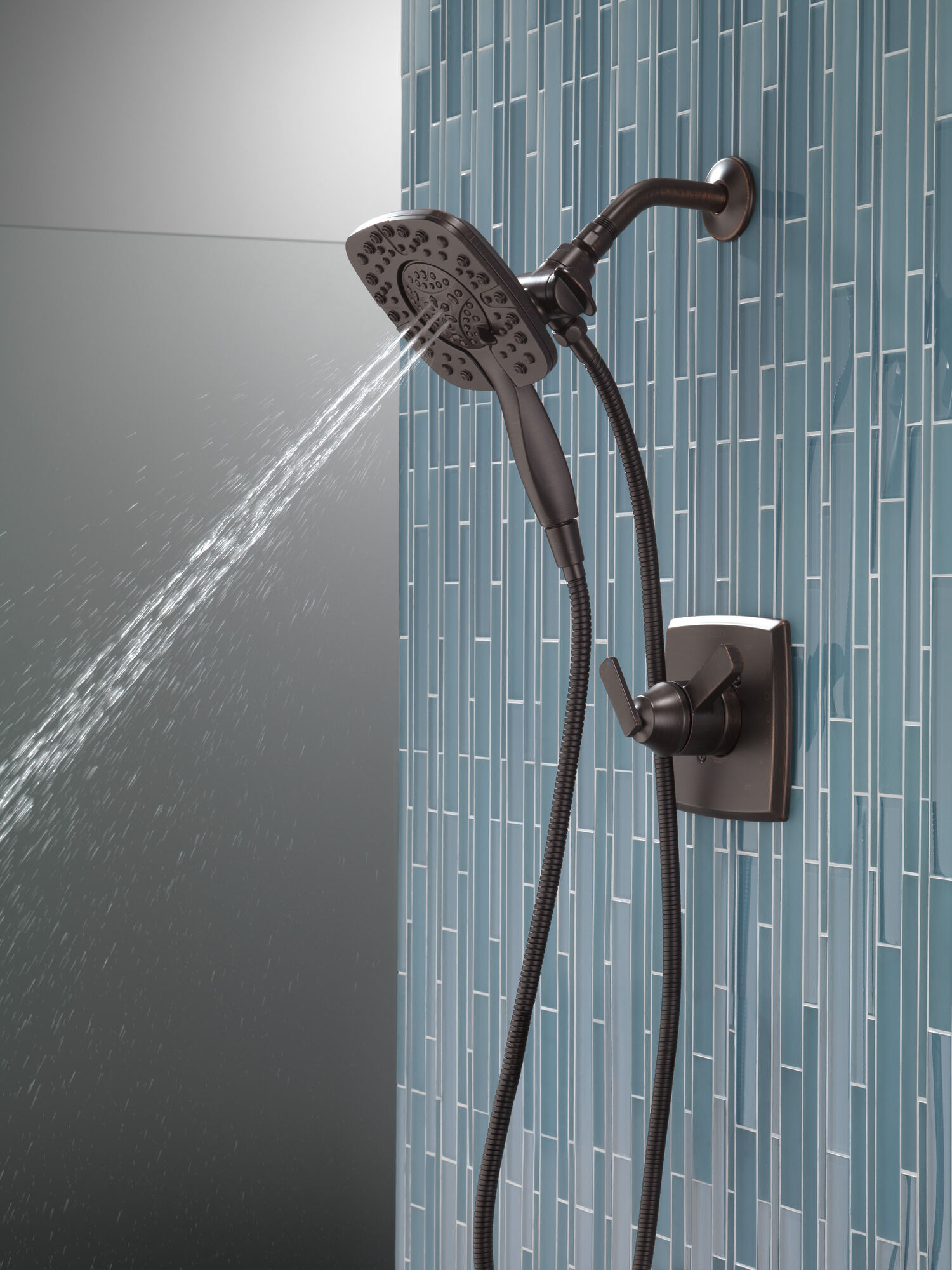 58498-RB In2ition HSSH 1,75 галлона в минуту, 4 настройки Delta Faucet Universal Showering Венецианская бронза  - Вид №9