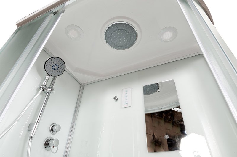 Z120 KERAVA с паром Душевая кабина DETO Серия Z D272S+ эл. R - Вид №19